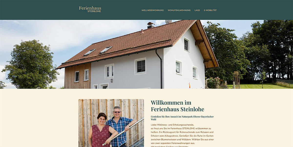 Projekt Ferienhaus Steinlohe